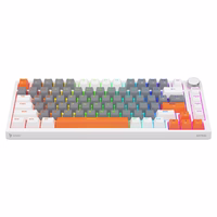 Savio ASTRAL balts JADE 3 COLOURS keyboard Gaming USB QWERTY US International