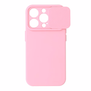 Camshield Soft viedtālruņa apvalks Iphone 15 Pro gaiši rozā