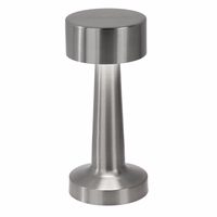 Nakts lampa WDL-03 bezvadu sudraba