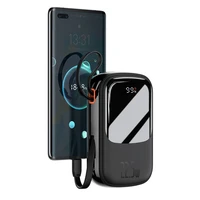 Baseus portatīvais lādētājs 20000mAh Qpow Pro - USB + Type C - PD 22,5W ar Type C kabeli (PPQD060301) melna