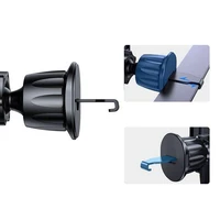 Tech-Protect N51 automašīnas tālruņa turētājs ar MagSafe gaisa ventilācijas režģim - melns