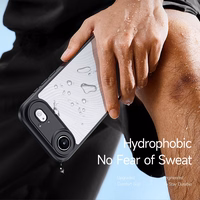 Dux Ducis Aimo viedtālruņa apvalks priekš iPhone 17 Air – melns