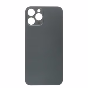 Aizmugures vāciņš iPhone 12 Pro Max Graphite (bigger hole for camera) OEM