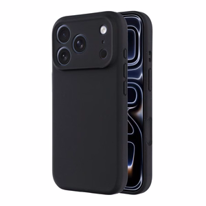 Maciņš iPhone 16 Forcell F-Protect Rubber Premium, saderīgs ar MagSafe, melns