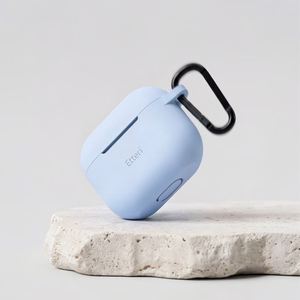 Etteri silikona maciņš AirPods 3 gaiši zils