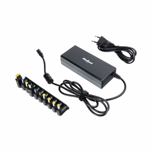 Universāls lādētājs REBEL portatīvajam datoram 90W/18-20V melns