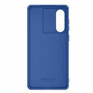 Nillkin CamShield Pro Чехол для Samsung S25 Edge синий