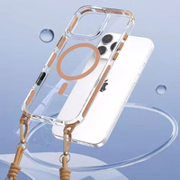 Aizsargstikls Tel Protect Strap Clear Case Iphone 17 Pro - zeltains