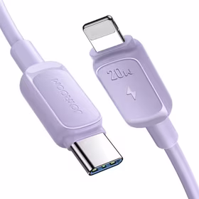USB Kabelis Joyroom "S-CL020A14" violets "Type-C / Lightning" 120cm (līdz 20W)