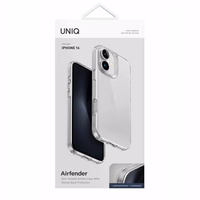 UNIQ maciņš Air Fender iPhone 16 6.1" caurspīdīgs/caurspīdīgs
