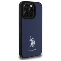 US Polo USHCP15XPGEV iPhone 15 Pro Max 6.7" tumši zilais Izšūta DH krāsa Ādas