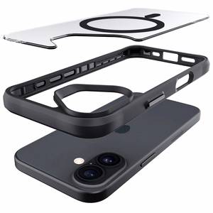 3mk Satin Armor MagCase for iPhone 17 - Black