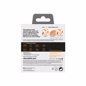 SBS Active Camera Lens D3O rūdītais stikls iPhone 16 Pro / 16 Pro Max kamerai