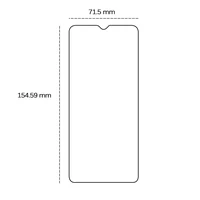 Rūdīts stikls 2,5D Samsung Galaxy M15 5G
