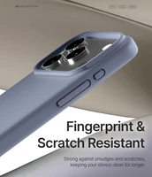 Korpuss Mercury Pure Magsafe Silicon Case Apple iPhone 17 Pro Max lavandrs pelēks