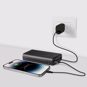Powerbank Puro Fast 20000 mAh 2x USB-A + 1x USB-C - черный