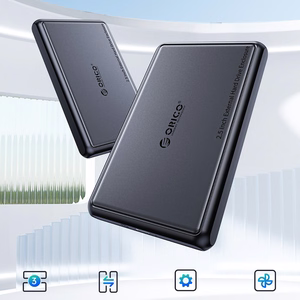 Orico DDL25-C3 2,5" HDD/SSD USB-C 5Gb/s diskdzinis - melns