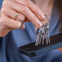 3mk Smoke MagCase futrālis Samsung Galaxy A57 - Pelēks, caurspīdīgs