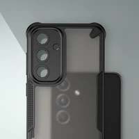 Defender Matt viedtālruņa apvalks Samsung Galaxy S25 FE melns