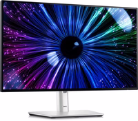 DELL UltraSharp U2424HE computer monitor 60.5 cm (23.8") 1920 x 1080 pixels Full HD LCD melns, sudraba