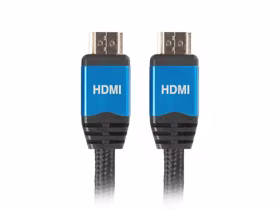 Lanberg CA-HDMI-20CU-0018-BL HDMI kabelis 1.8 m HDMI Type A (Standard) melns