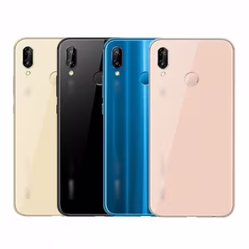 Aizmugurējais vāciņš Saderīgs ar Huawei P20 Lite / Melns / (ar camera lens) HQ