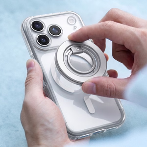 AmazingThing Titan Pro Lens maciņš modelim iPhone 18 Pro Max, ar kameras aizsargu un siksniņas stiprinājumu, saderīgs ar MagSafe – krāsa: caurspīdīga