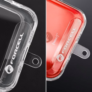 FORCELL F-DESIGN S10X165 šķērsvirziena telefona siksniņa ar regulējamu garumu (maks. 82,5cm cilpā) melna