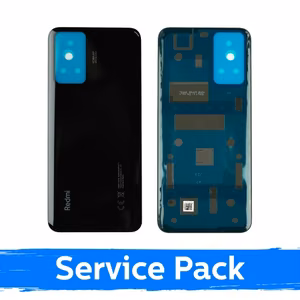 Back Cover Compatible With Xiaomi Redmi Note 12S (4G) / Onyx Black / (Service Pack)