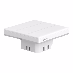 Viedais skārienjutīgais sienas slēdzis WiFi Sonoff TX T5 3C (3 kanāli)