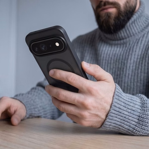 Tech-Protect Magmat MagSafe maciņš Google Pixel 9 Pro XL / 10 Pro XL / 11 Pro XL, matēti melns