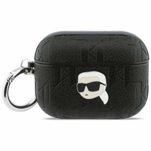 Karl Lagerfeld Monogram Karl Head for AirPods Pro 3 black