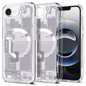 Spigen Ultra Hybrid Magnētiskais viedtālruņa apvalks iPhone 16e Zero One - balts