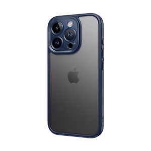 Rock Guard Touch Matte Series Case for iPhone 16 Pro blue