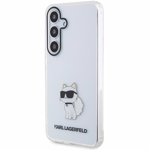 Karl Lagerfeld KLHCS24MHNCHTCT S24+ S926 caurspīdīgs cietais apvalks IML Choupette