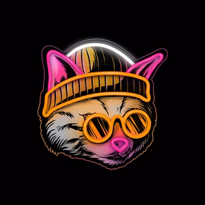 Neon ART LED CAT DREAMER multicolor FLA04 Forever Light