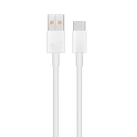 HUAWEI oriģinālais kabelis USB A uz Type C 6A 66W LX04072043 1 m balts bulk