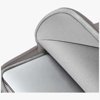 Uniq Cyprus Ridge Edition ūdensizturīgs neoprēna 14" klēpjdatora apvalks - pelēks