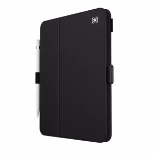 Speck Balance Folio atverams vāciņš ierīcei iPad 11" (2025) / 10.9" (2022), ar Microban pretmikrobu aizsardzību un magnētisku statīvu, melns