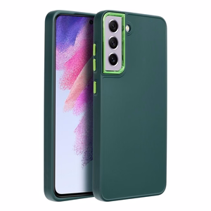 FRAME viedtālruņa apvalks SAMSUNG S21 FE zaļš