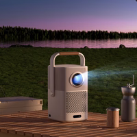 Yaber T2 Plus LCD FullHD 1080p multimediju projektors ar JBL skaļruņiem - bēšs