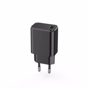 Setty lādētājs 1x USB 3A melns + USB-C kabelis 1,0 m