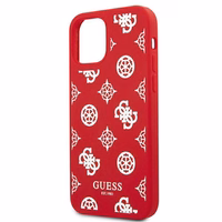 Guess GUHCP12LLSPEWRE iPhone 12 Pro Max 6.7" sarkans/sarkans cietais apvalks Peonijas kolekcija