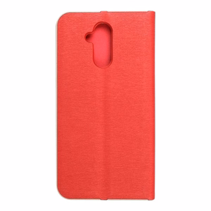 LUNA Book Gold viedtālruņa apvalks HUAWEI Mate 20 Lite sarkans