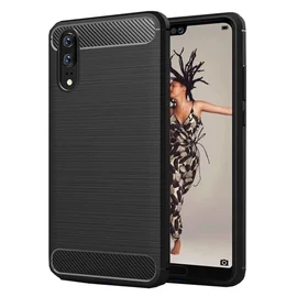 CARBON viedtālruņa apvalks HUAWEI P20 Pro melns