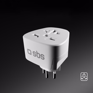 Adapteris no CH sienas kontaktdakšas uz universālo kontaktdakšu