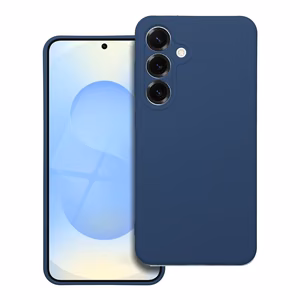 Case for Samsung S25 Silicone blue