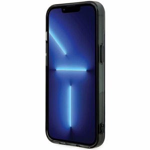 BMW sudraba gredzens Magnētiskais iPhone 15 apvalks - caurspīdīgs