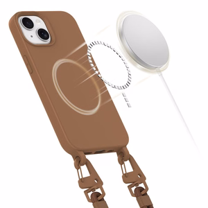 Tech-Protect MagNecklace Magnētiskais viedtālruņa apvalks iPhone 13 - brūns