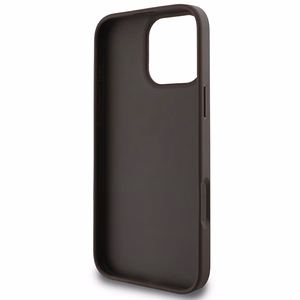 Guess 4G Klasiskais Viedtālruņa apvalks iPhone 16 Pro Max - brūns